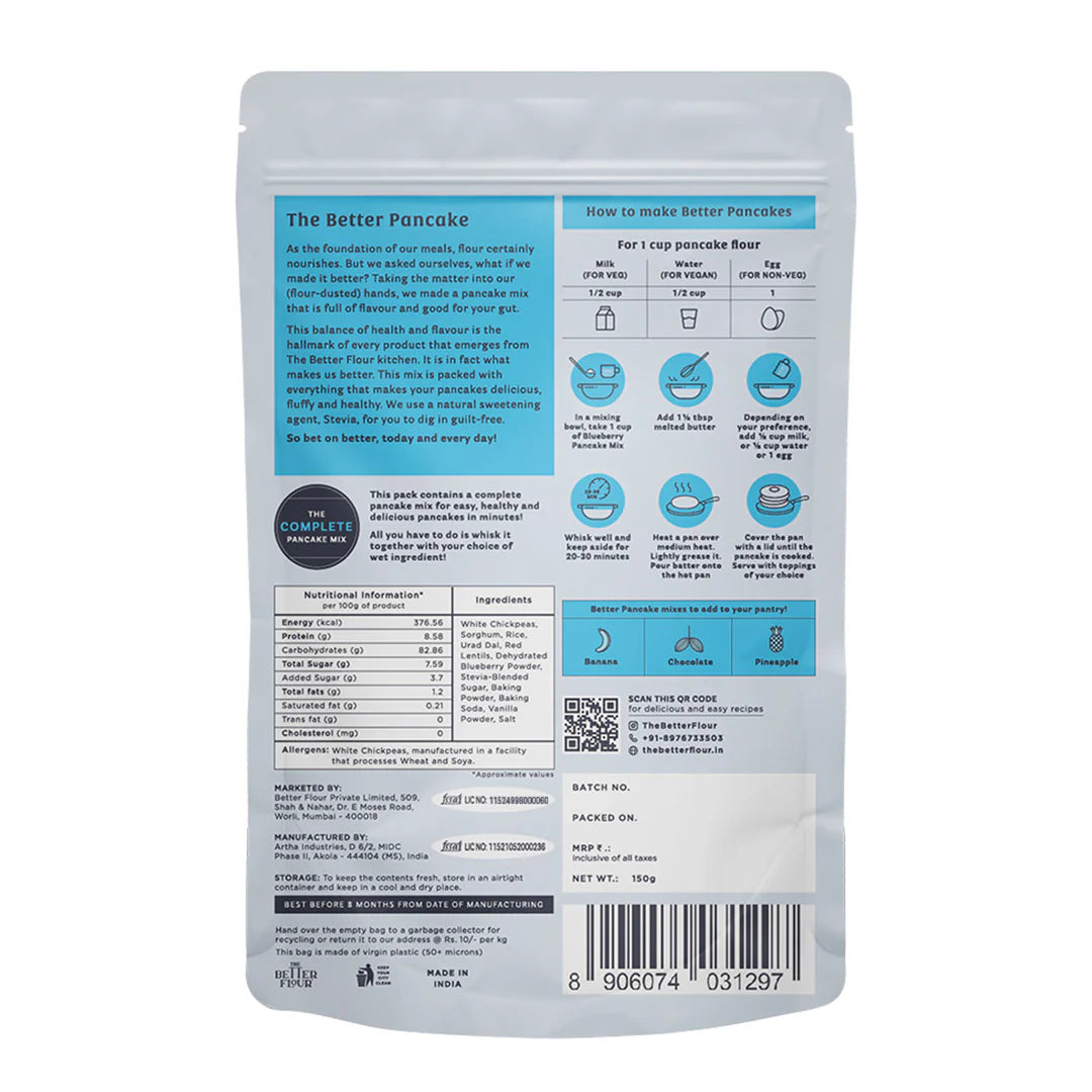 TBF Blueberry Pancake Mix