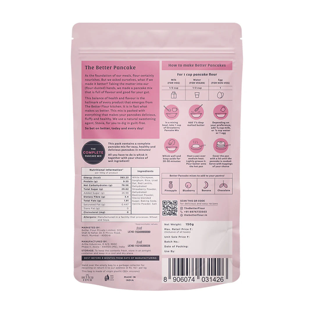 TBF Strawberry Pancake Mix