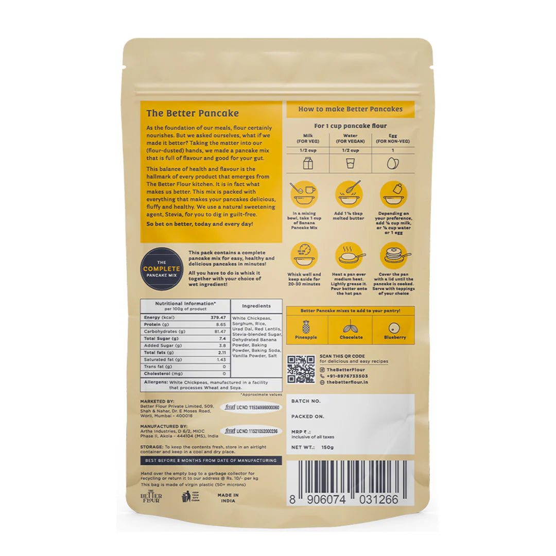 TBF Banana Pancake Mix