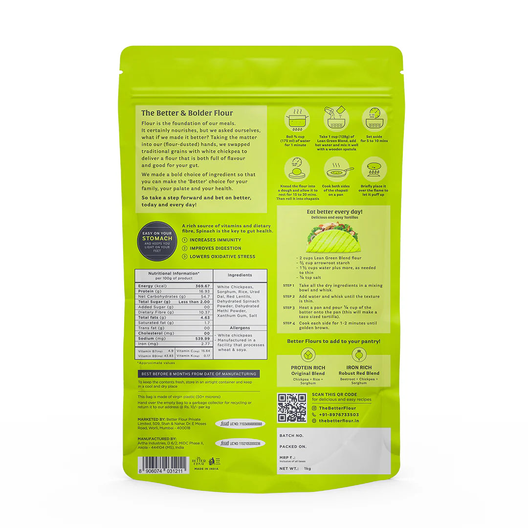 TBF Stoneground Lean Green Blend