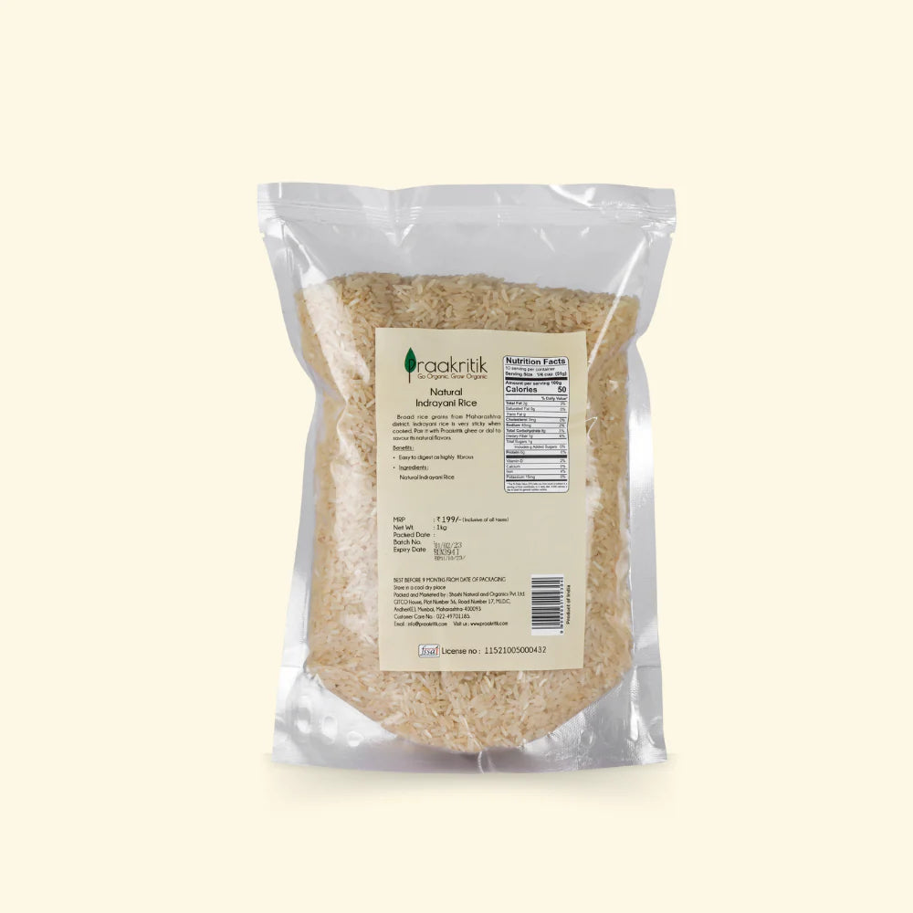 Praakritik Indrayani Rice 500g