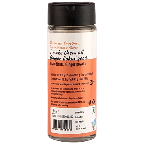 Milagro - Ginger Powder 50g