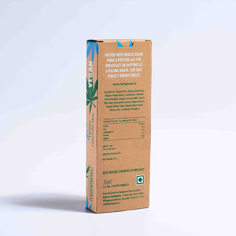 Hemplanet - Vegan Dark chocolate & coconut