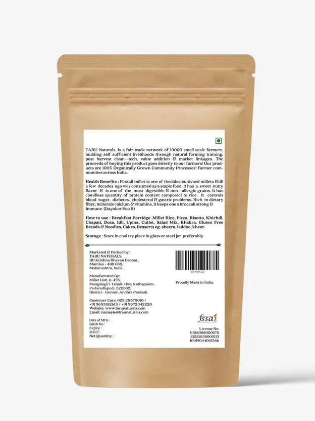 Taru - Ancient Foxtail Millet