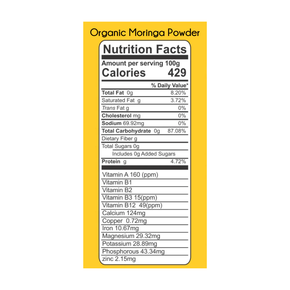 Praakritik B12 Moringa Powder 100gm