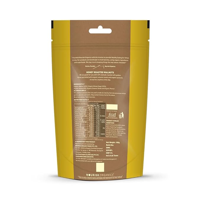 Nourish You - Honey Roasted Walnuts