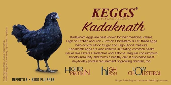 Keggs - Kadaknath 6pcs