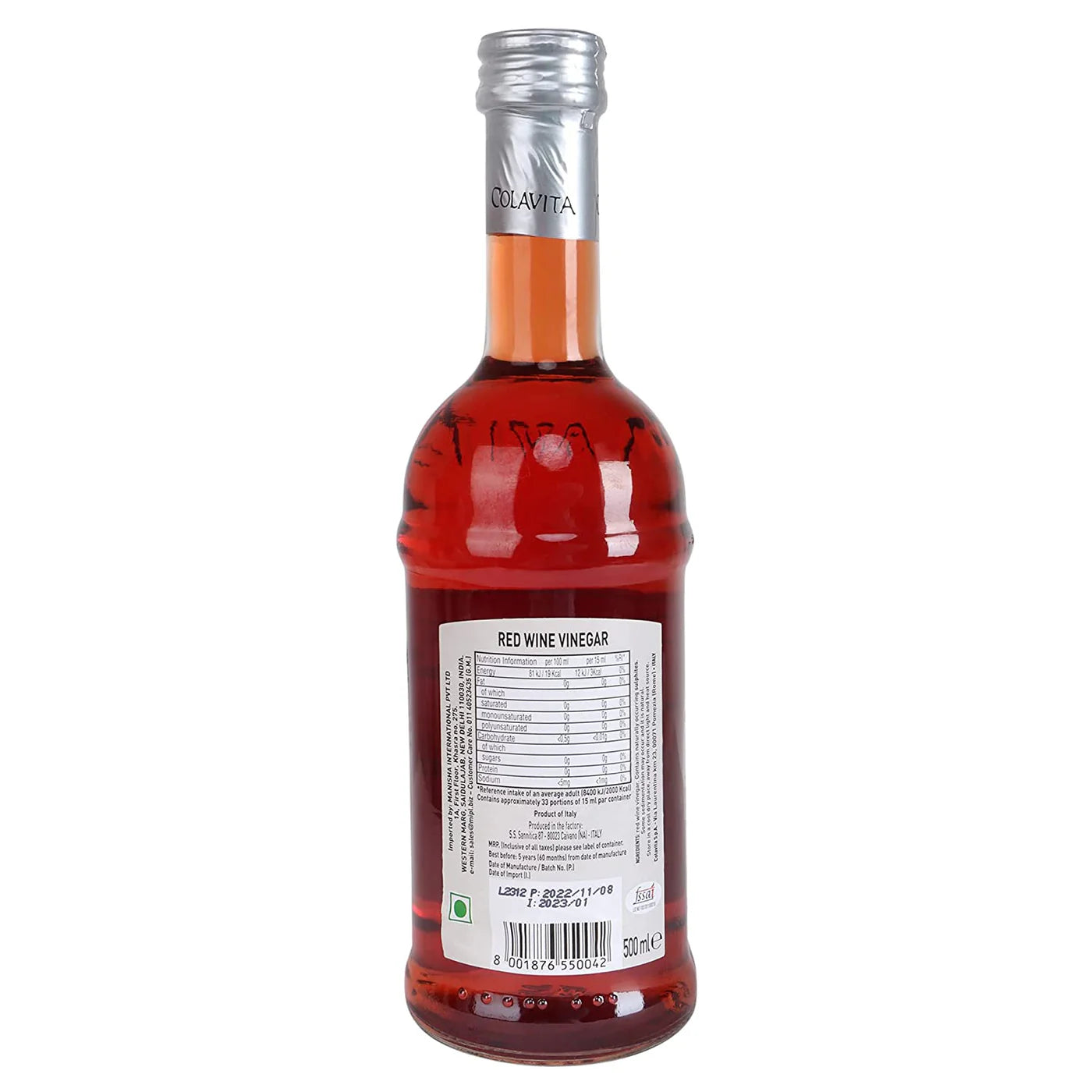 Colavita - Red Wine Vineger 500ml
