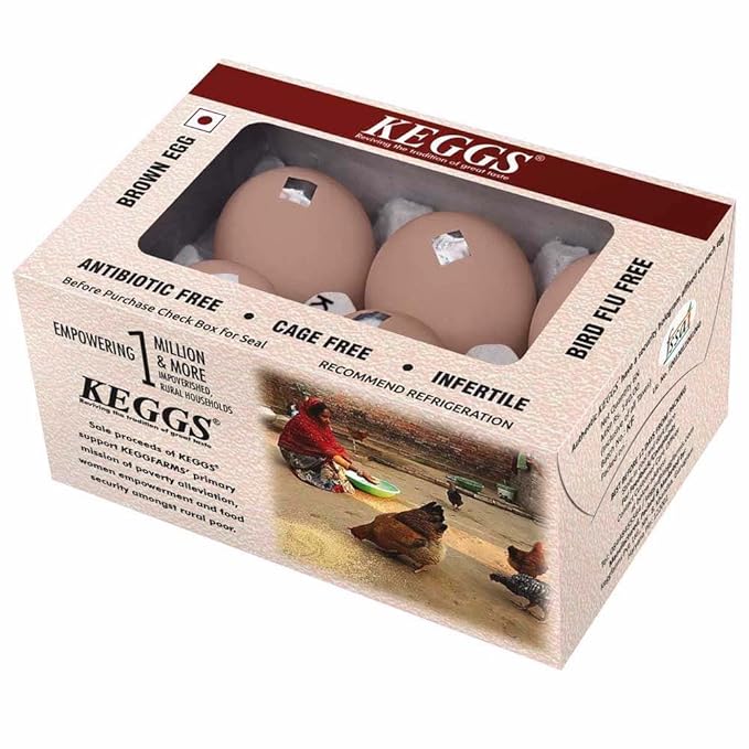 Keggs - Brown 6pcs