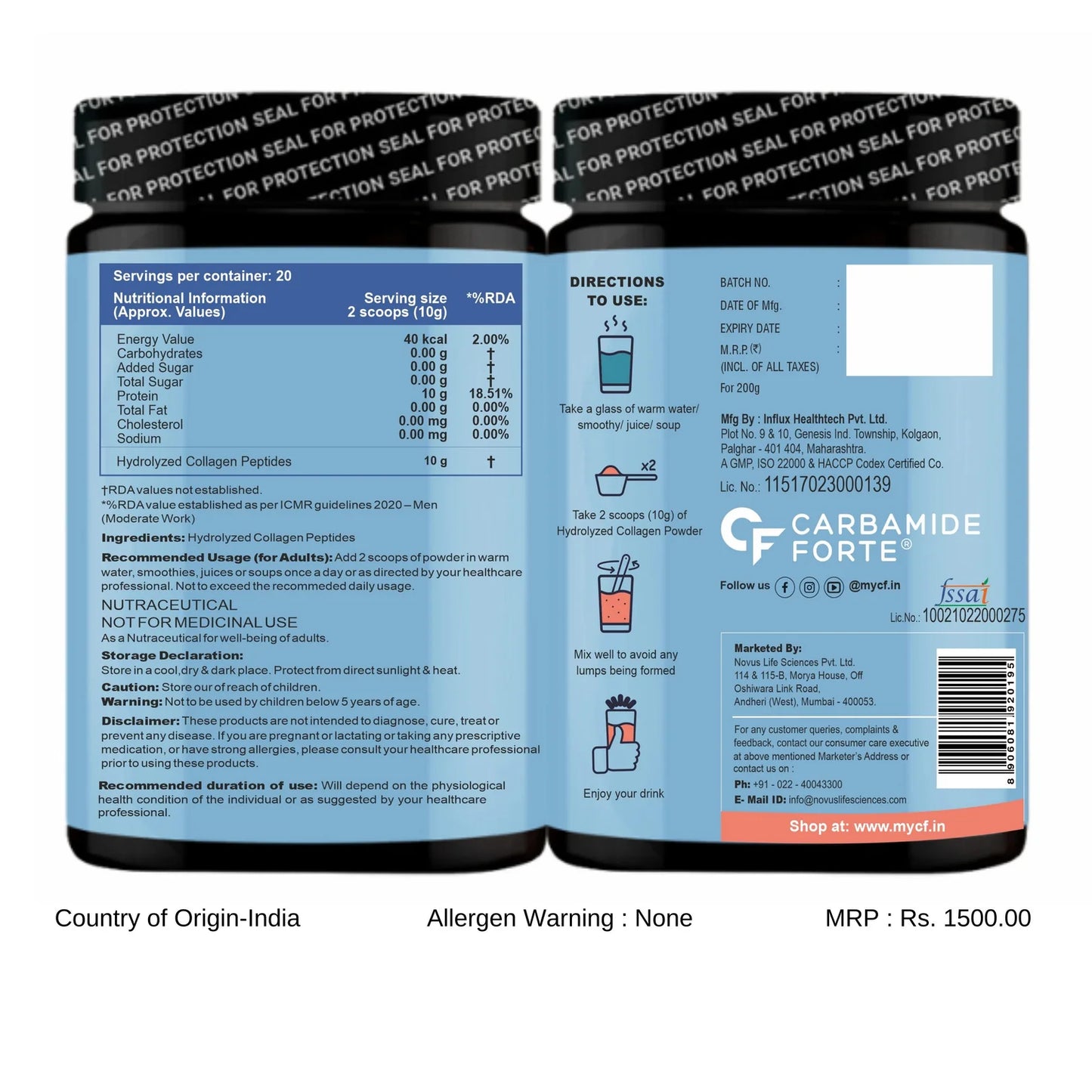 Carbamide Forte - Collagen Peptides