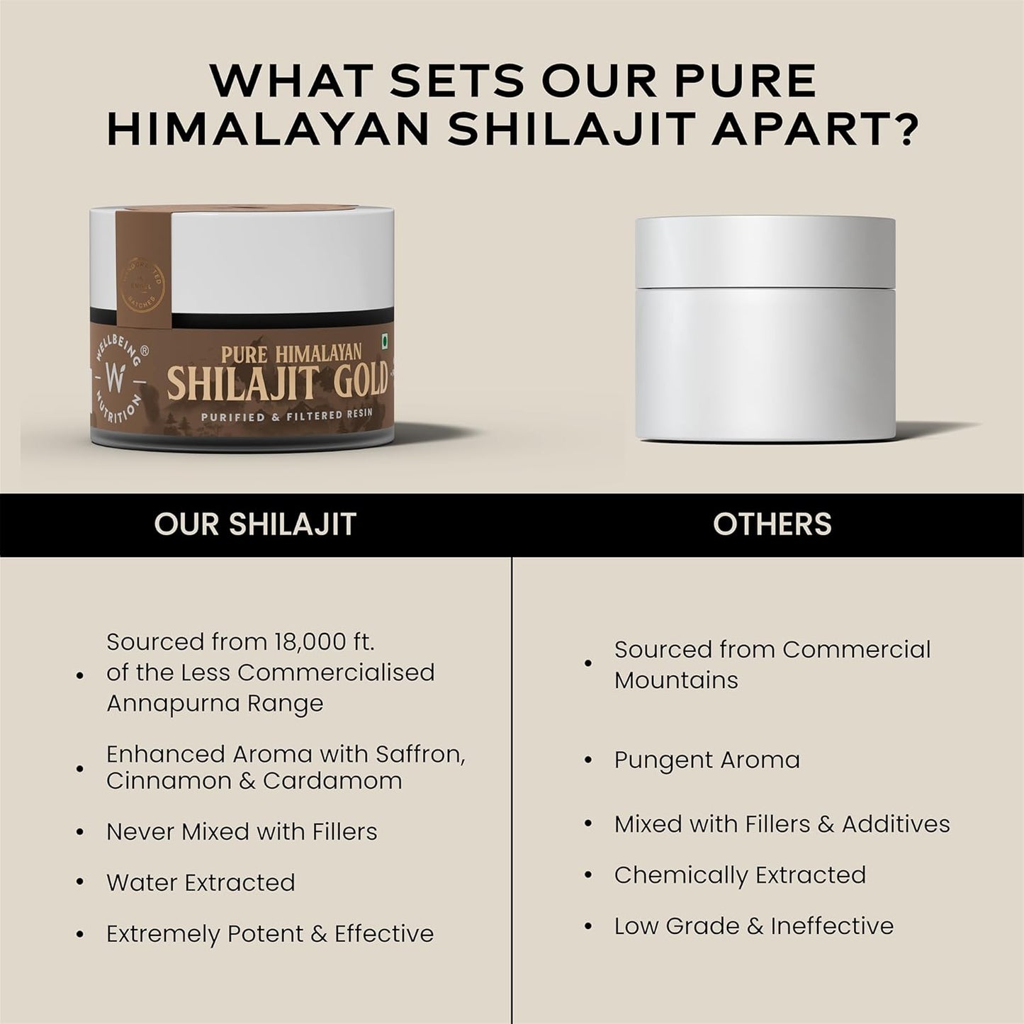 Wellbeing Nutrition Shilajt Gold 10 gm