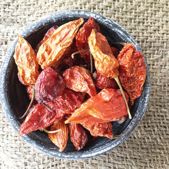 Organic Bhut Jolokia Chilli Pods 50g