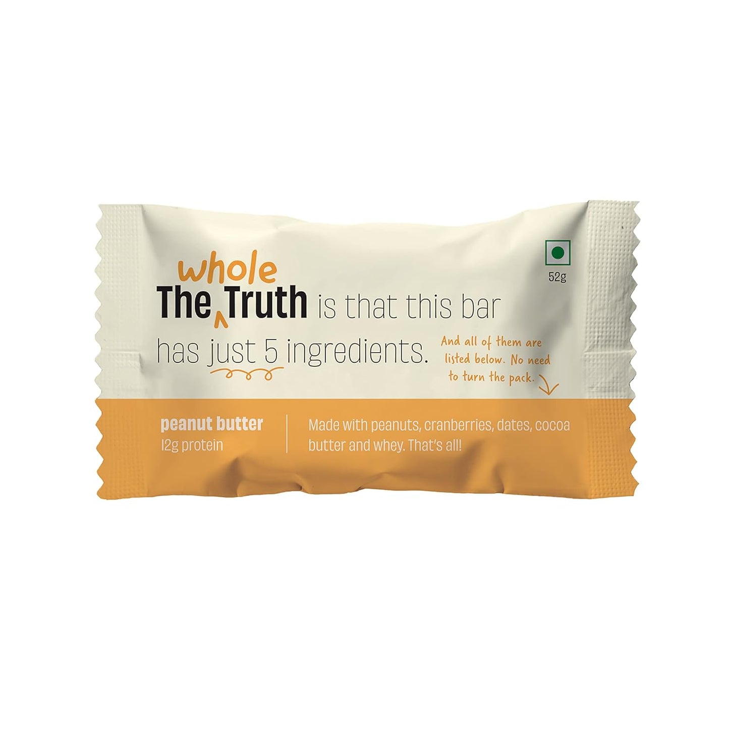 The Whole Truth Peanut Butter Protein Bar