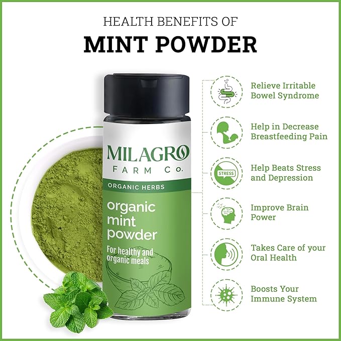 Milagro - Organic Mint Powder