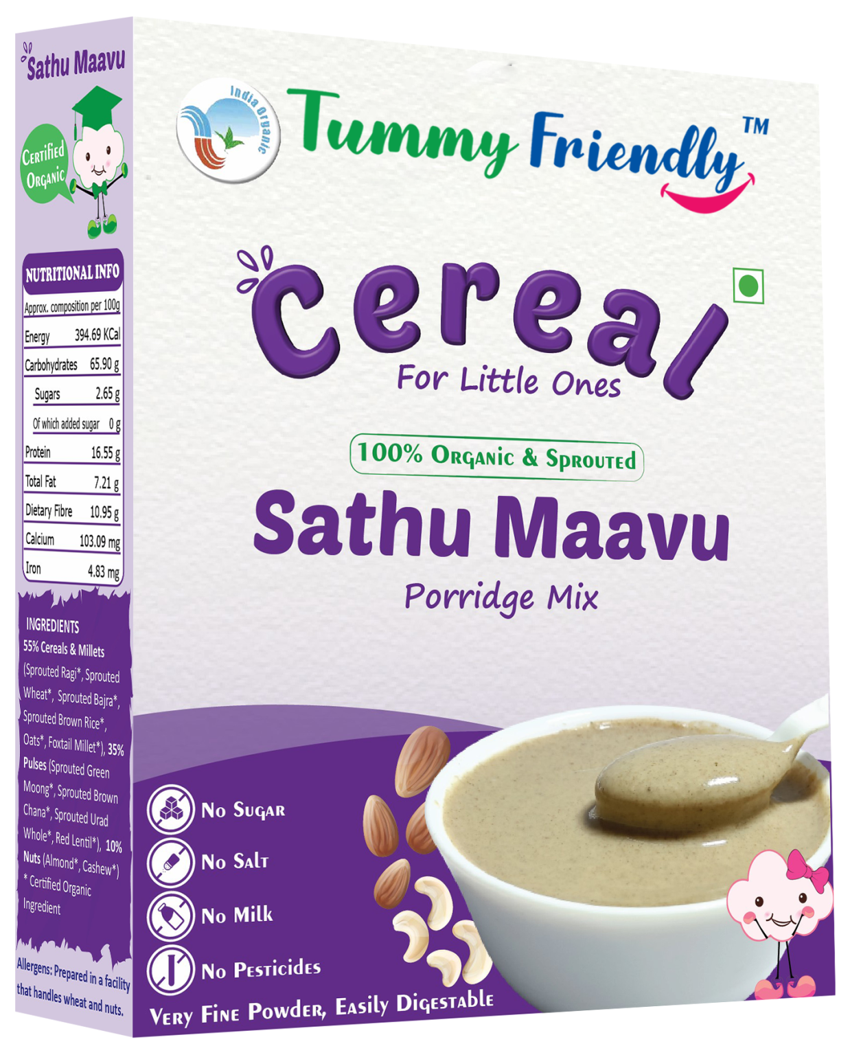 Tummy Friendly Sathu Maavu Porridge Mix