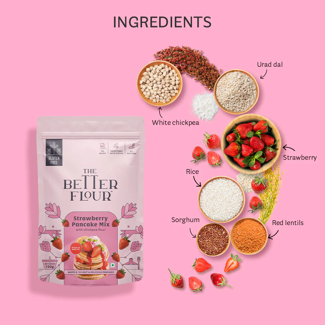 TBF Strawberry Pancake Mix