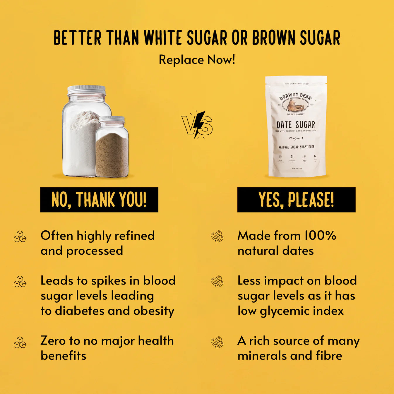 Brawny Bear - Date Sugar