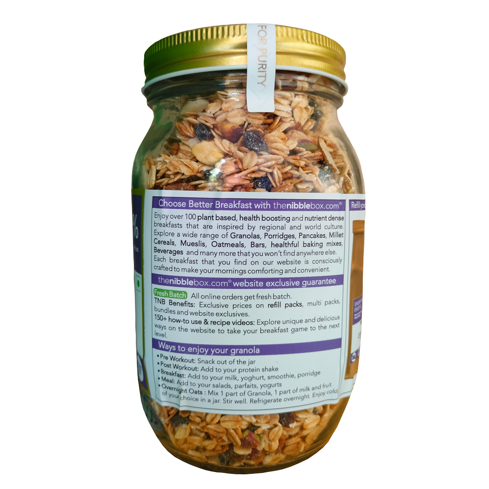 The Nibble Box Everything Exotic Granola