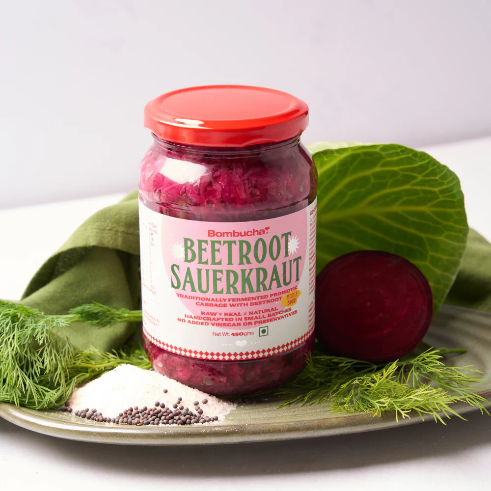 Bombucha - Beetroot Sauerkraut