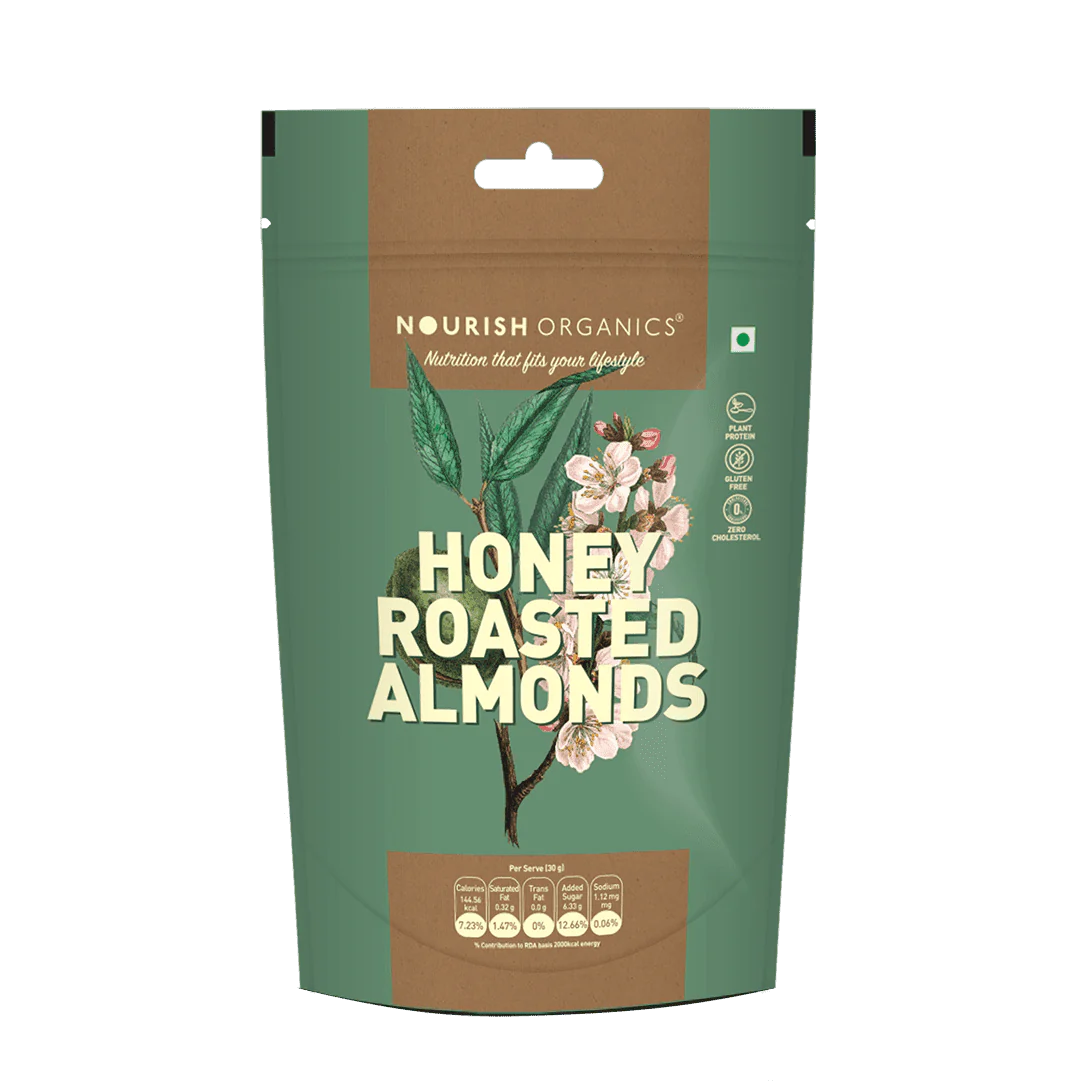 Nourish Organics - Honey Roasted Almond
