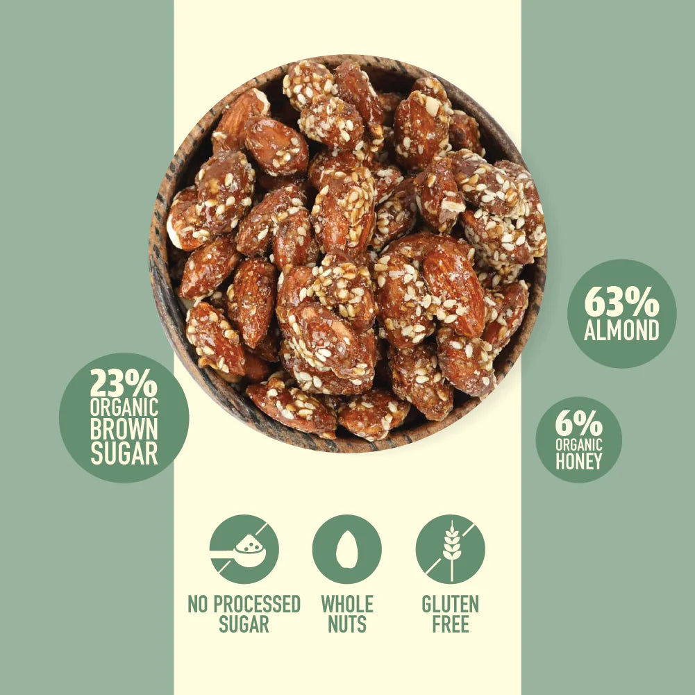 Nourish Organics - Honey Roasted Almond