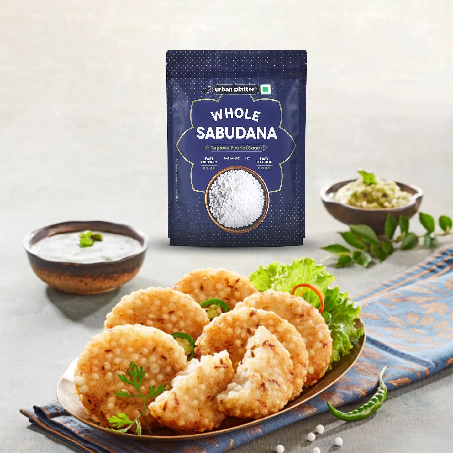 Urban Platter - Whole Sabudana 1kg