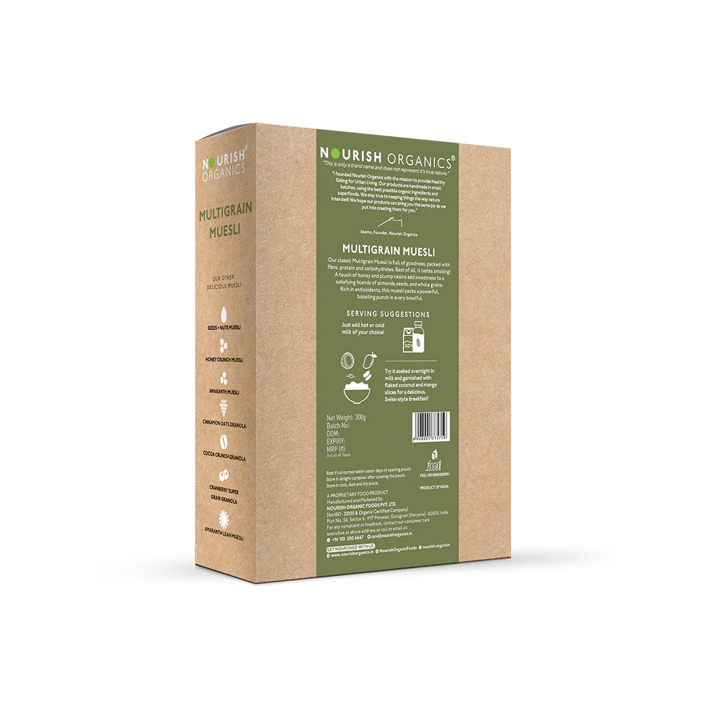 Nourish Organics - Multigrain Muesli