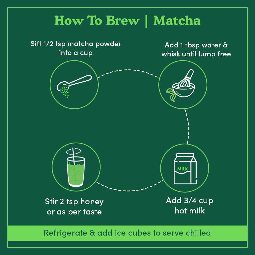 Vadham Authentic Matcha Green Tea with Vanilla
