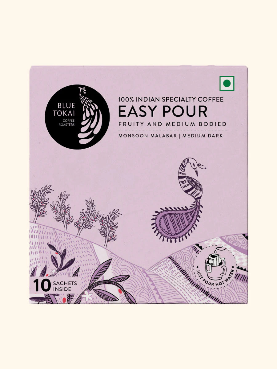 Blue Tokai - Monsoon Malabar Easy Pour 10 Sachets