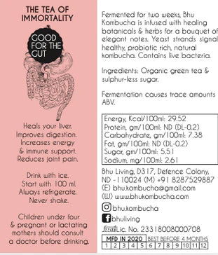 Bhu Kombucha - Pukka 100ml