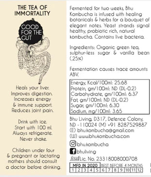 Bhu Kombucha - Love 100ml