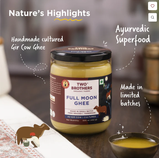Full Moon Cultured Ghee