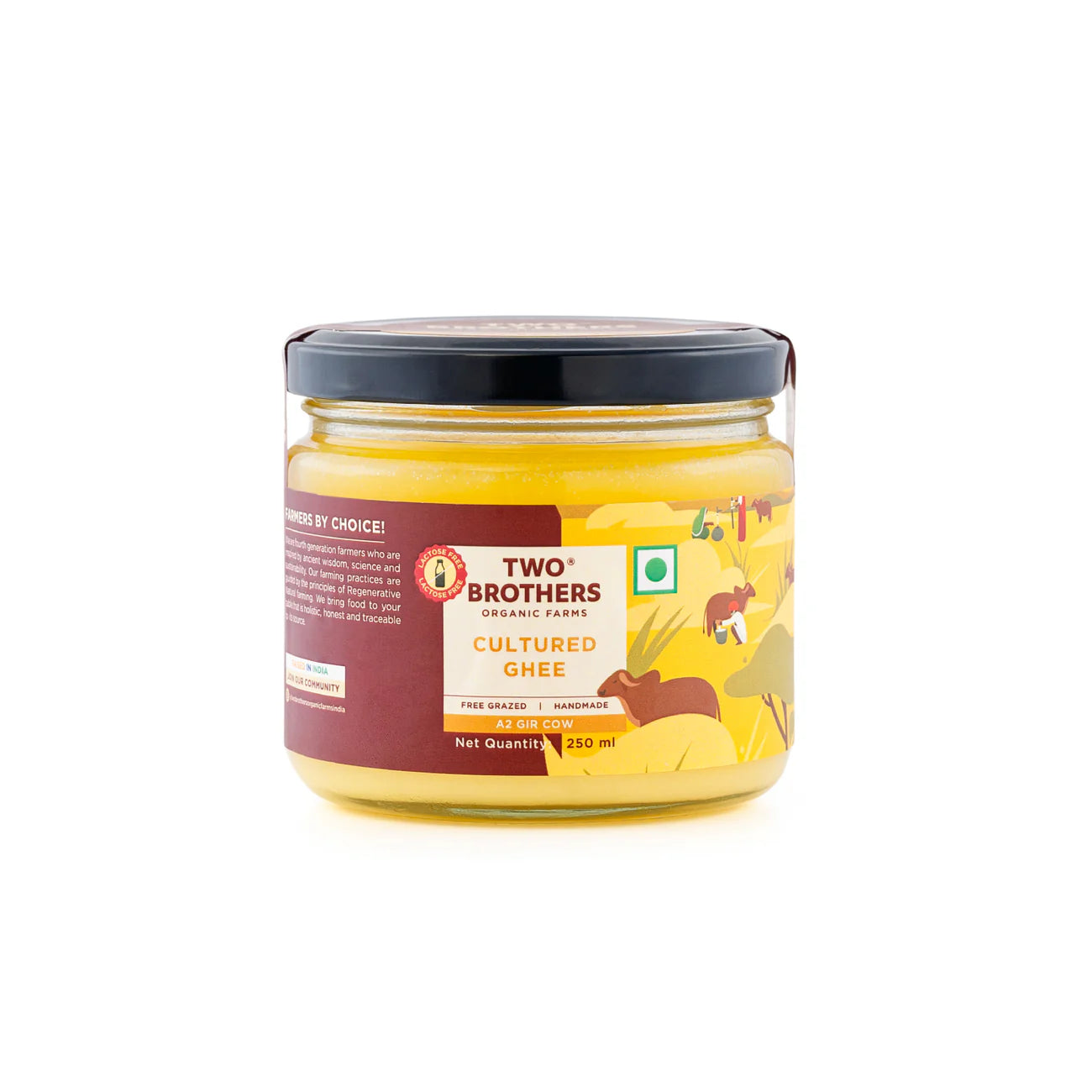 TBOF A2 Cultured Ghee 250ml