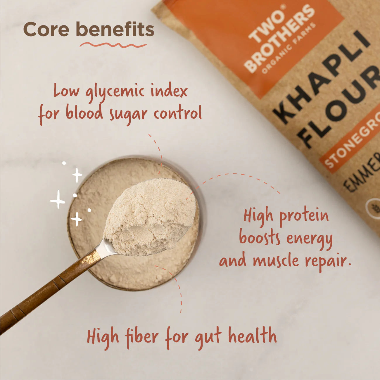 TBOF Khapli Flour 1kg