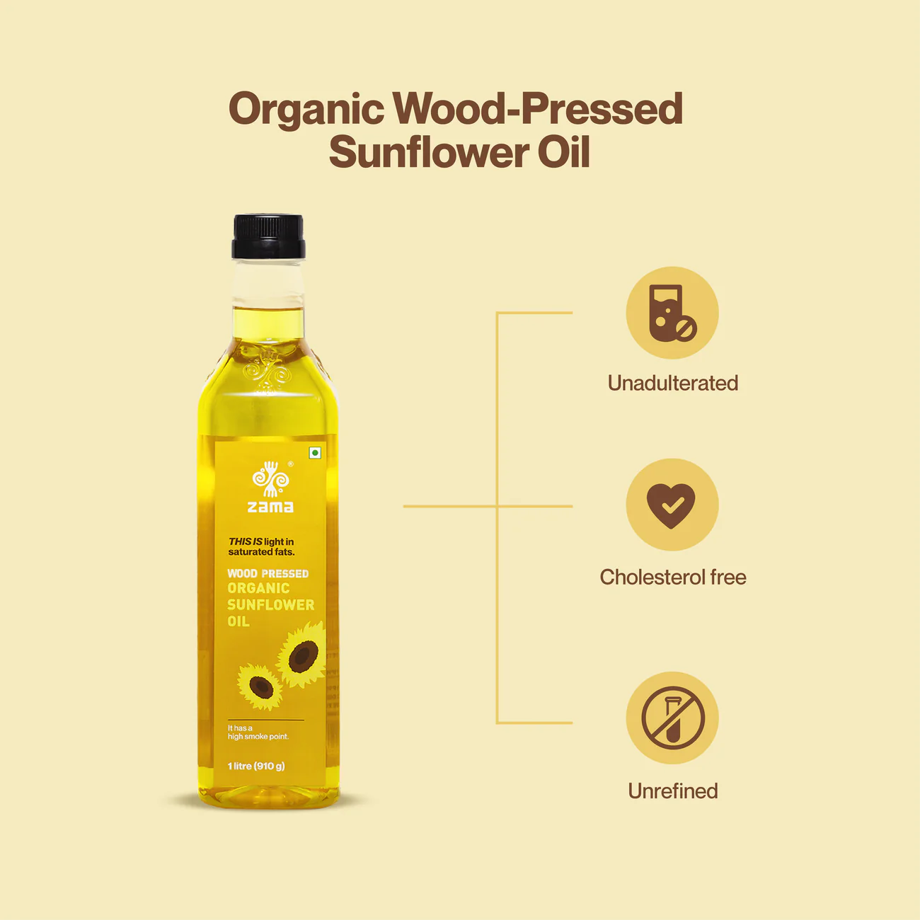 Zama Sunflower Oil 500ml
