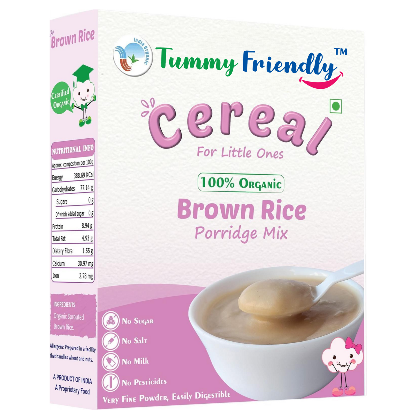 Tummy Friendly Brown Rice Porridge Mix