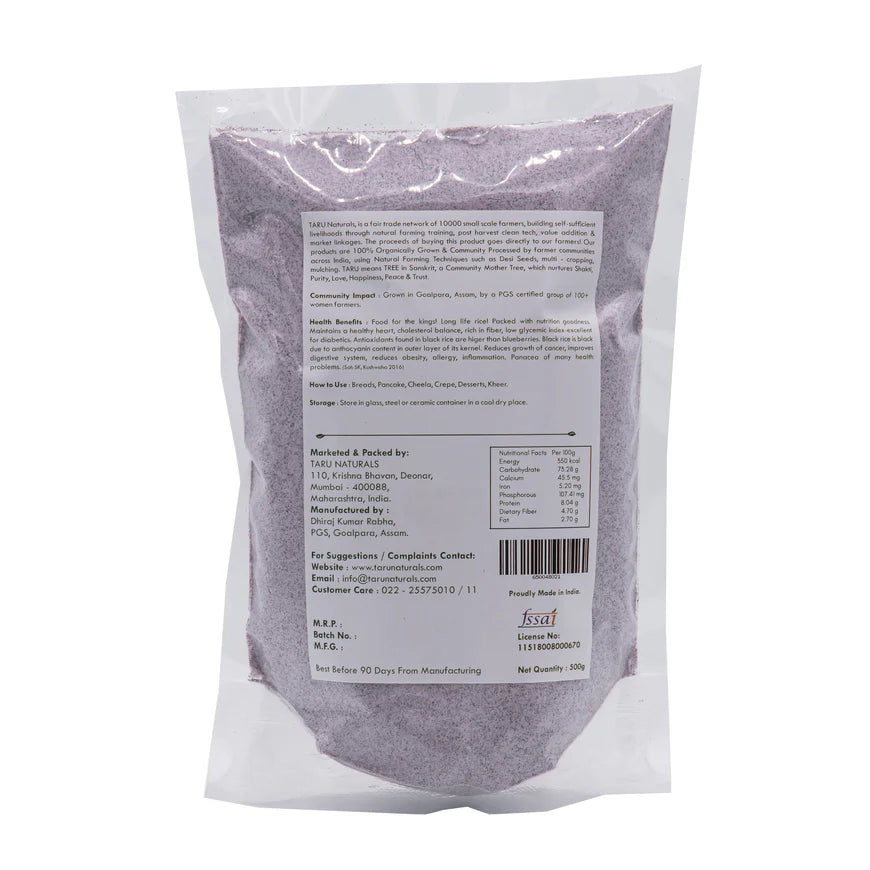 Taru - Royal Black Rice Flour 500g