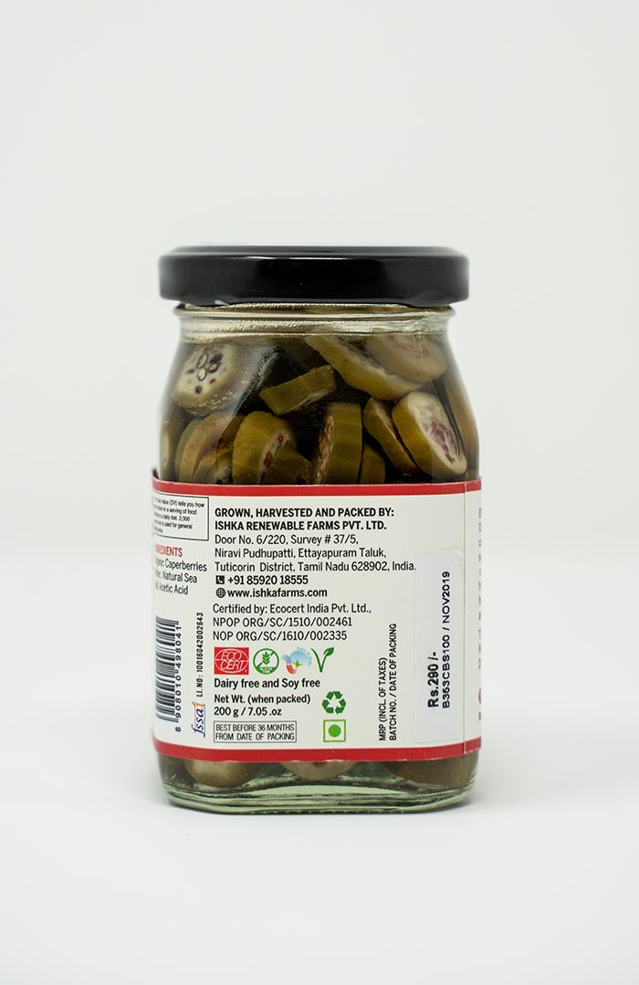 Ishka Farm - Caper Berries Sliced