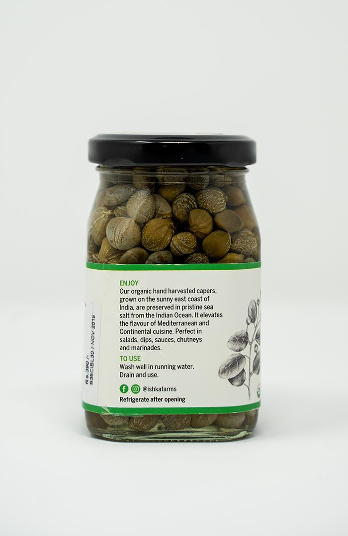 Ishka Farm - Organic Caper Capotes 9-11mm