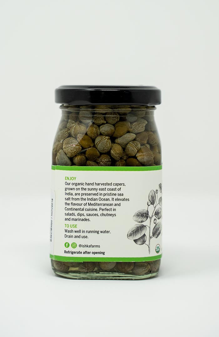 Ishka Farm - Organic Caper Surfines 7-9mm