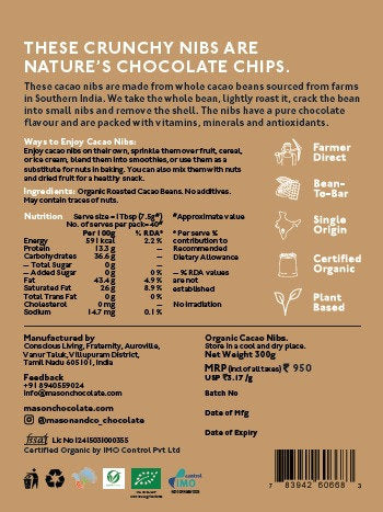 Mason & Co. - Cocoa Nibs
