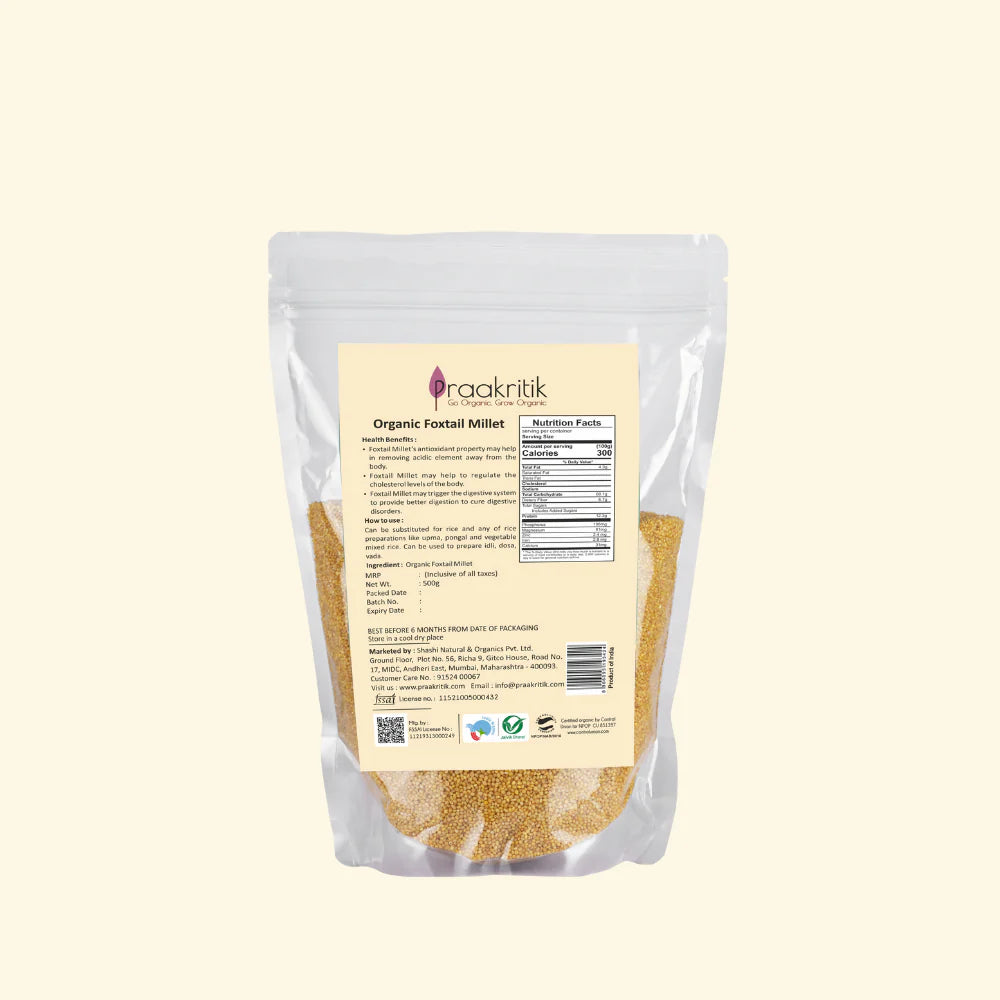 Praakritik Foxtail Millet 500g