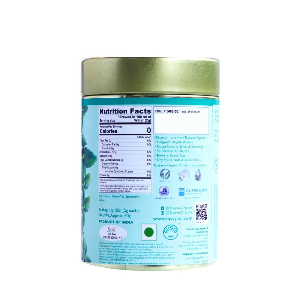 Tassyam Organic- Moroccan Mint