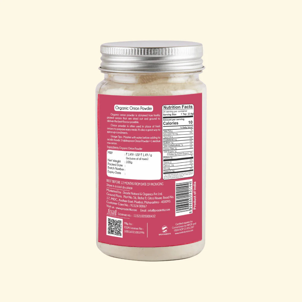 Praakritik Onion Powder 100g