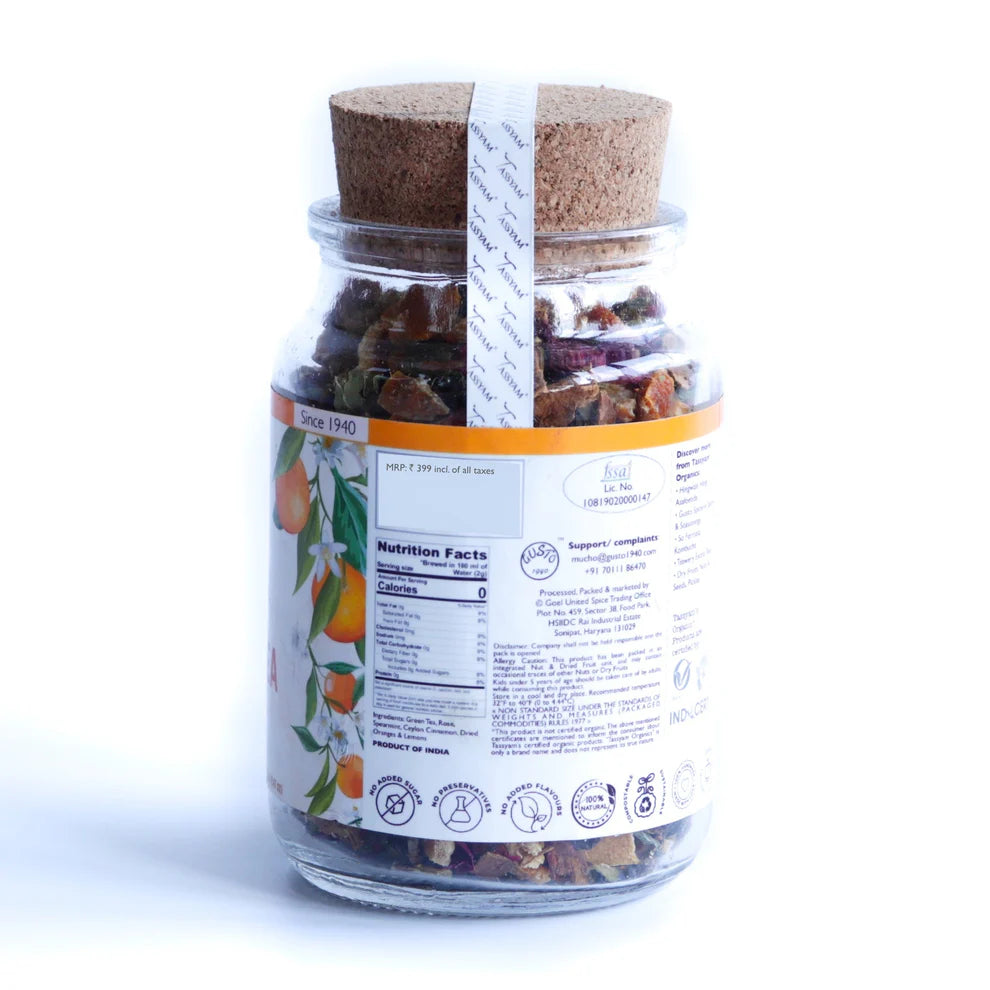 Tassyam Organic- Orange Candy 15g