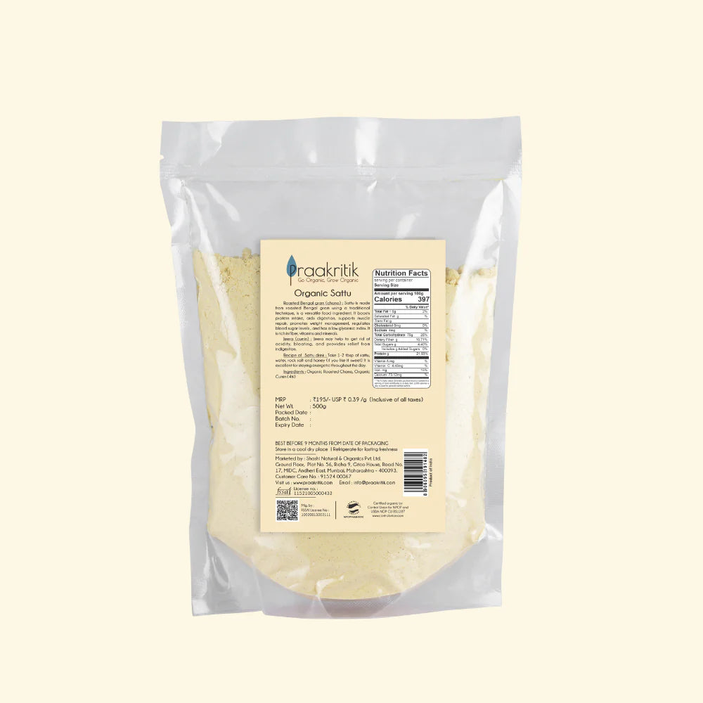 Praakritik Sattu Flour 500g