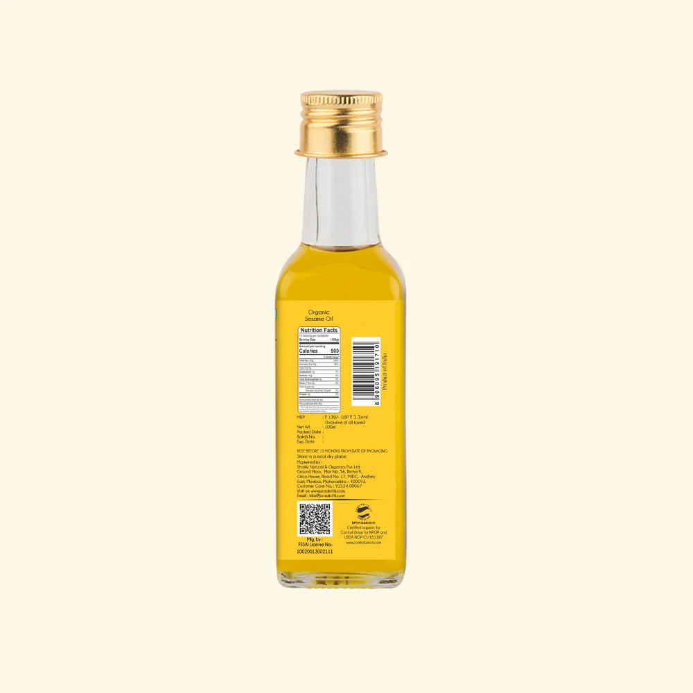 Praakritik C/P Sesame Oil 100ml