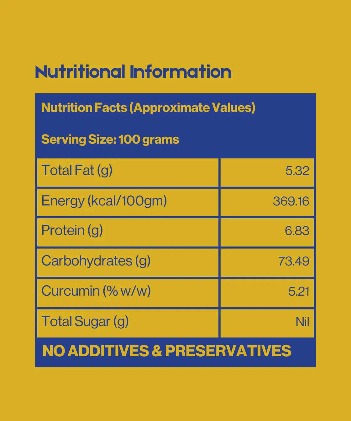 Tarai Turmeric Powder 100g