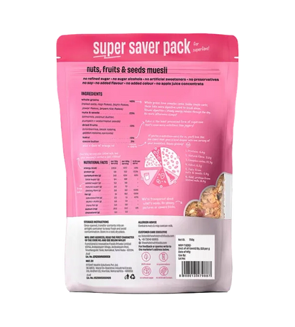 The Whole Truth Nuts Fruits & Seeds Muesli