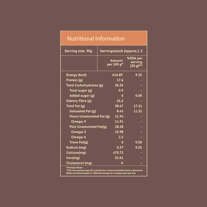 Nourish You - Roasted Flax Seeds 100g